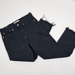 Levi's Wedgie Icon Raw Hem Jeans
